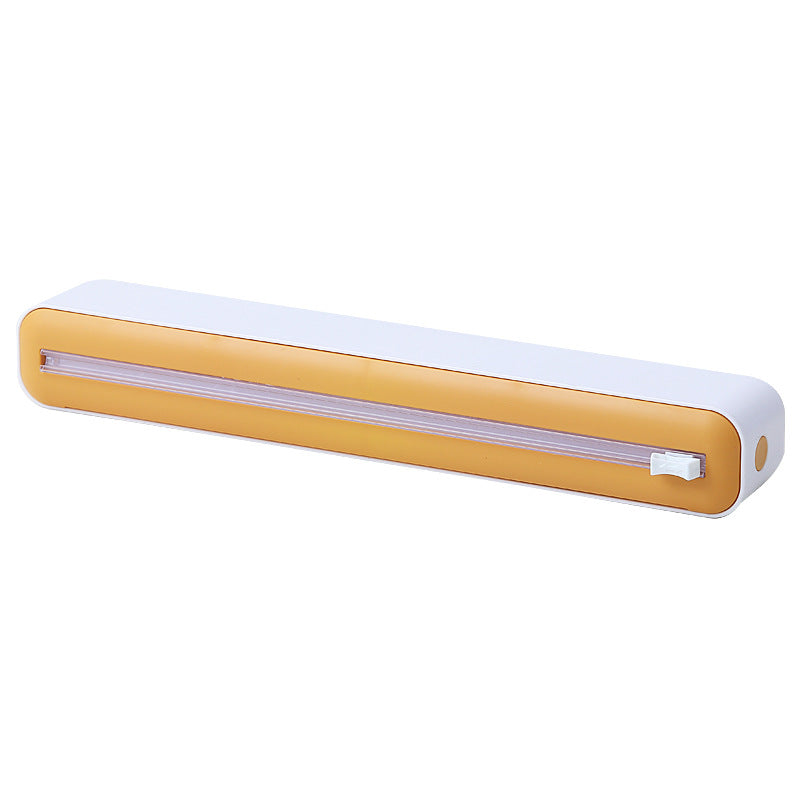 Cling Film Cutter Magnetic Wall-Mounted Kitchen-Use For Tearing Aluminum Foil And Cling Film Box Cover & Bag-Saving Cutting Tool