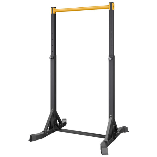 Pull Up Bar, 330LBS Capacity Portable Pullup Bar Station, Pullup Bars Free Standing With H-Frame Structure & Heavy-Duty Steel Tube, 8 Level Height Adjustment Gravity Fitness For Arms Back Chest