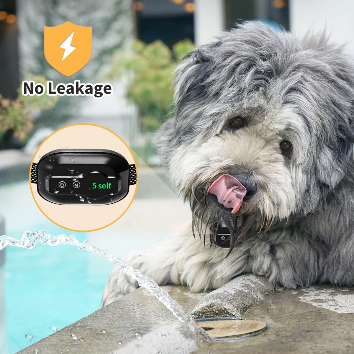 Smart Pet Bark Stopper Waterproof Dog Training Device