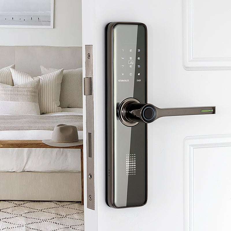 Sumus Electronic Door Handle Chip Card Best NFC Fingerprint Wireless Smart Home Office Lock