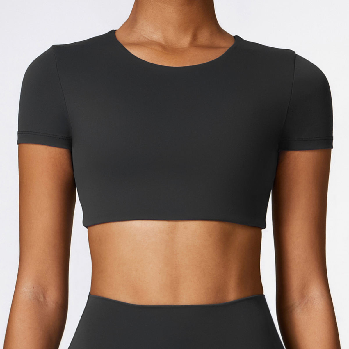 New High-strength Tight Yoga Short Sleeve Outdoor Casual Sports