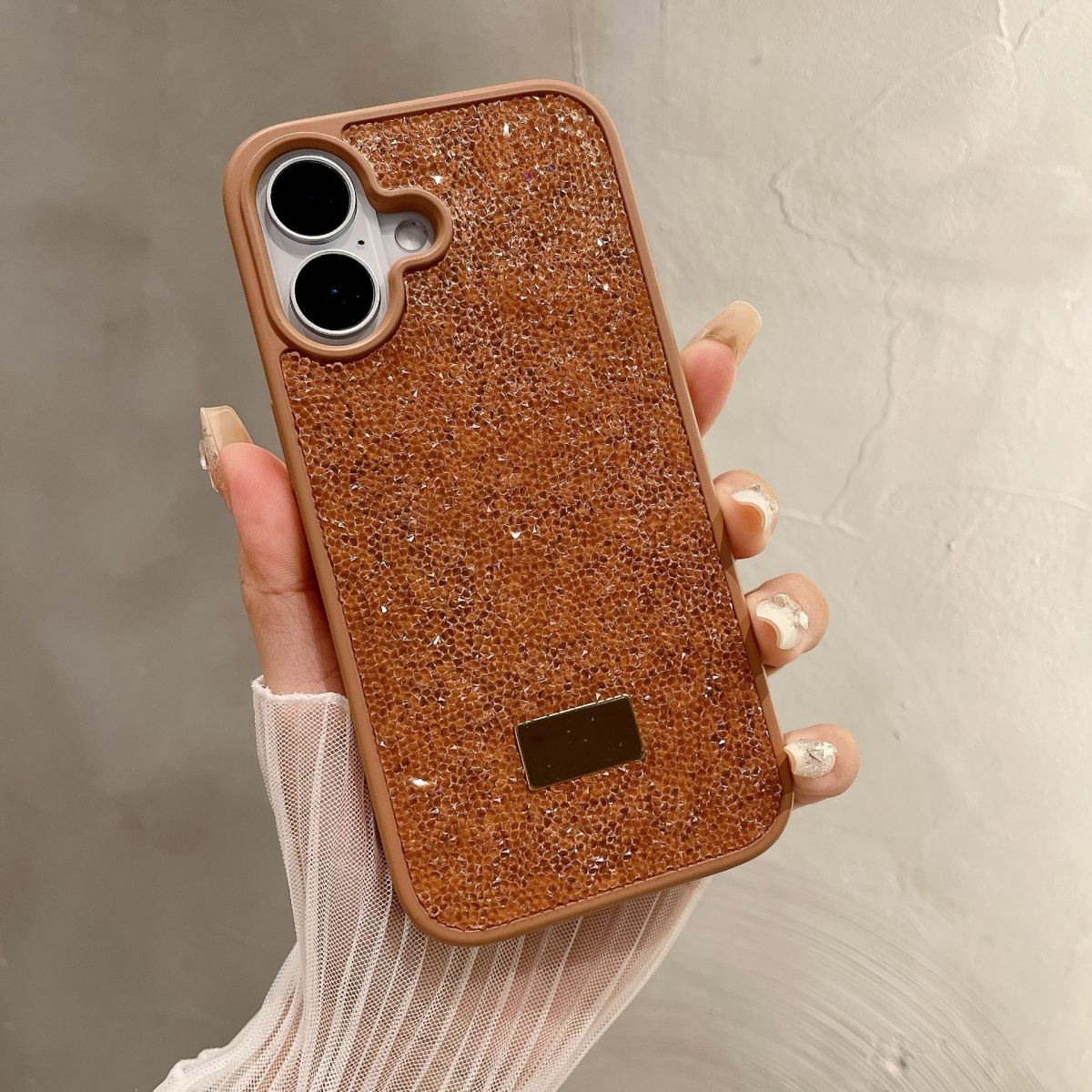 Luxury Rhinestone Mobile Phone Shell Full Diamond Protective Cover