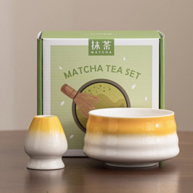 Matcha Bowl Ceramic Teaware Accessories Tea Whisk Utensils Sets