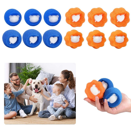 Set Of 12 Laundry Balls For The Washing Machine – Multi-piece Laundry Balls To Trap Lint, Practical Laundry Aids For Clothing, Blankets, Home Textiles, And Everyday Laundry