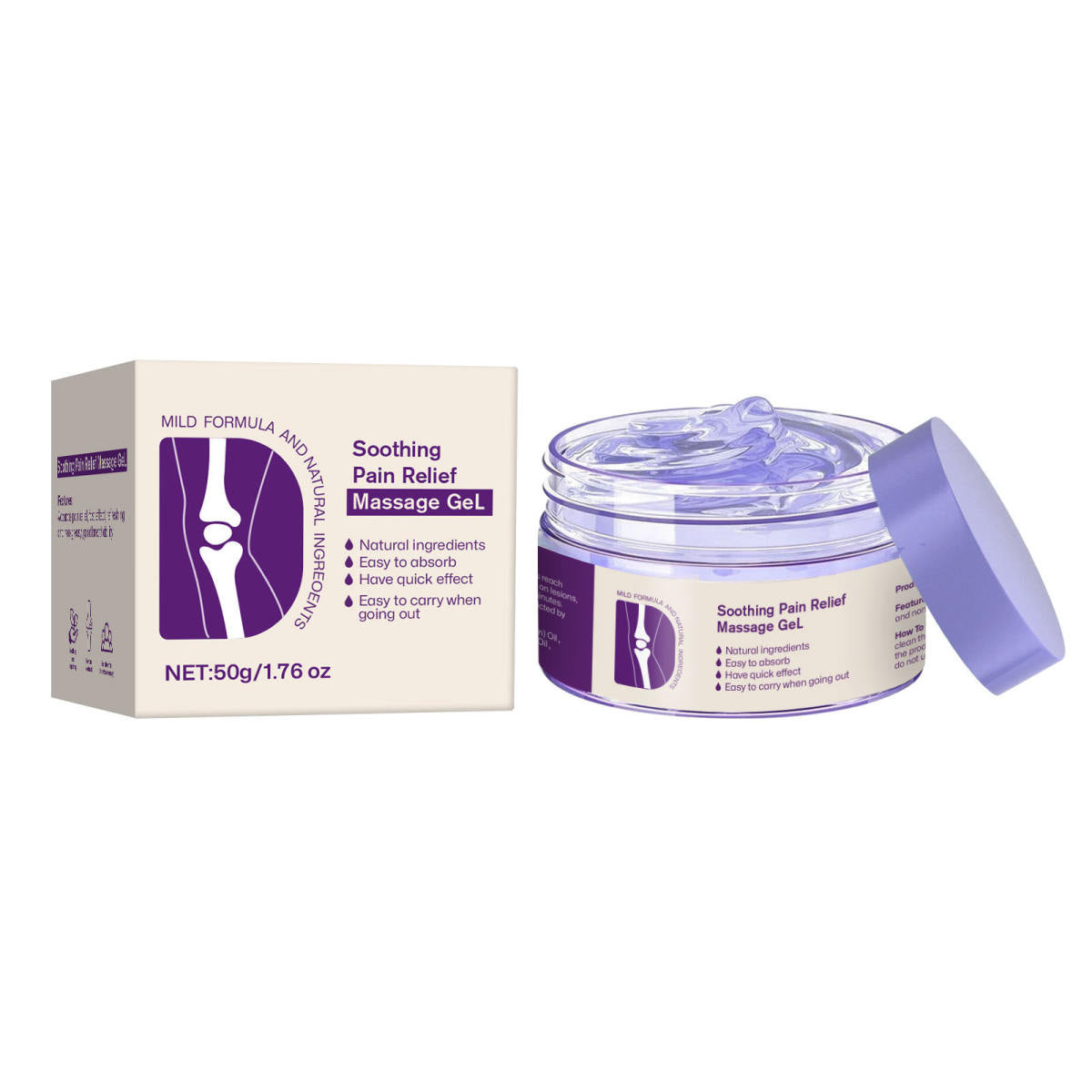 Cross-border Body Joint Soothing Gel Relieve Shoulder Neck Knee Redness And Swelling Of Joints Pain Evacuation Knot Body Massage