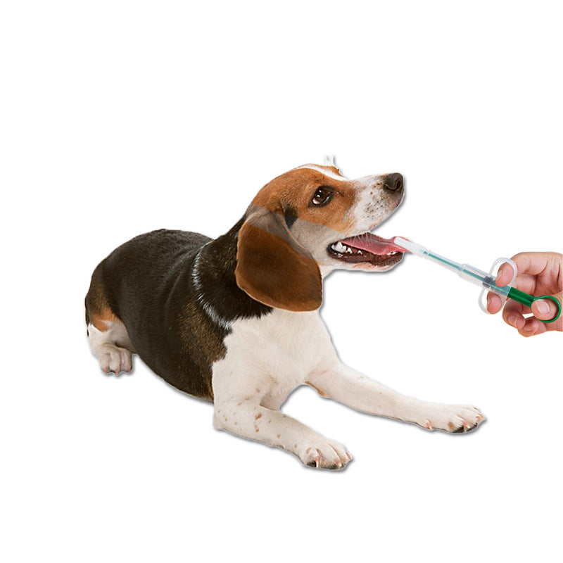 Double Water Medicine Calcium Tablet Feeding Medicine Stick Dog Feeder