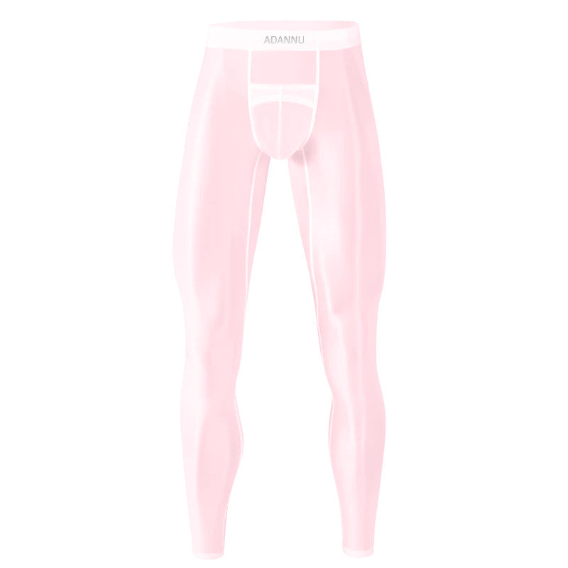 Long Leggings Stockings Sports Fitness Ultra-thin Low Waist
