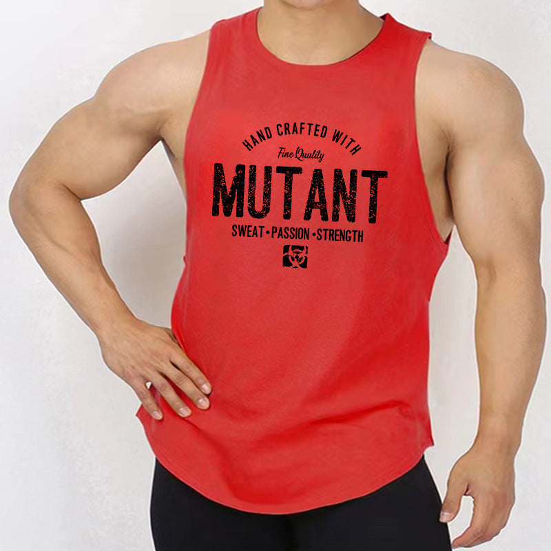 Loose Waistcoat Training Sleeveless Shirt Outdoor Fitness Vest