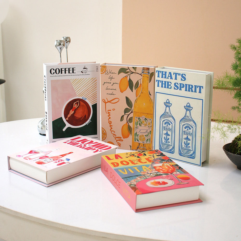 Minimalist Nordic Home Decor Faux Books Interior Design Magazine