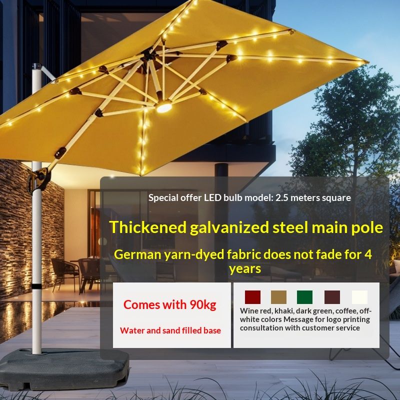 Large Outdoor Advertising Sun Umbrella
