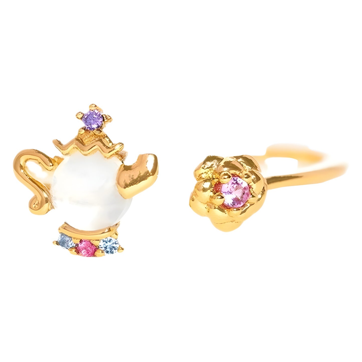 Design Fairy Tale Beauty And Beast Little Princess Ring Color