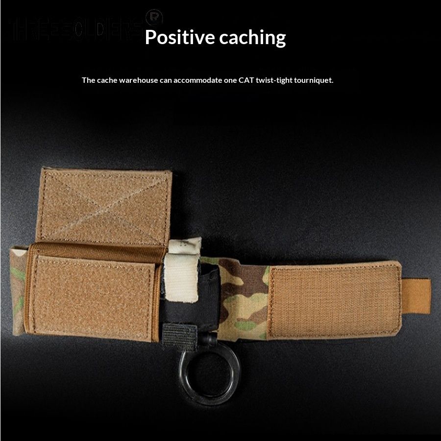 Velcro Tourniquet And Scissors Storage Pouch