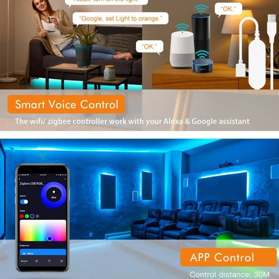 Graffiti WiFi Smart RGB Light Strip