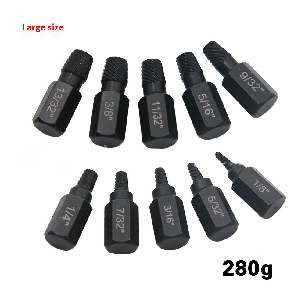 Set Of Tools For Removing Damaged Screws