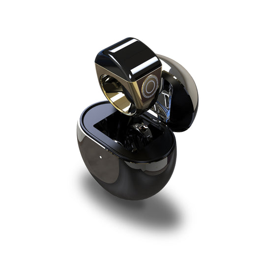 Smart Ring QB702 Made Of Zinc Alloy With Bluetooth Connectivity