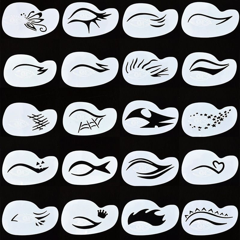 Stage Makeup Facial Painting DIY Inkjet Graffiti Makeup Tools