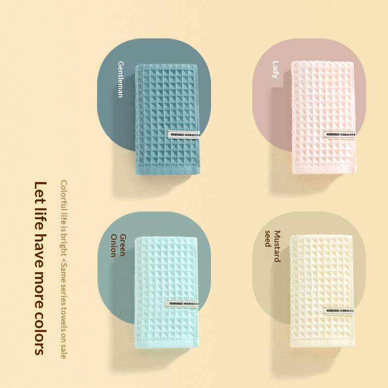 Class A Rudolf Antibacterial Pure Cotton Towel Bath Towel Waffle Weave