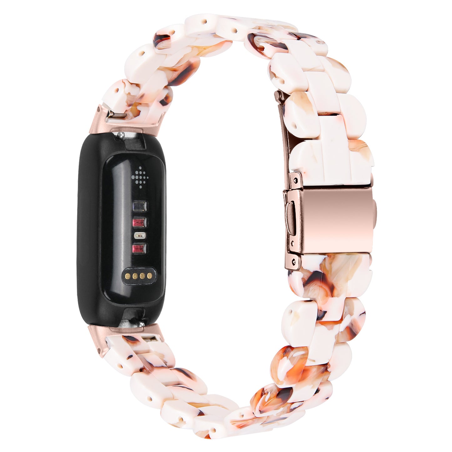 Fashion Personality Oval Resin Smart Flower Strap