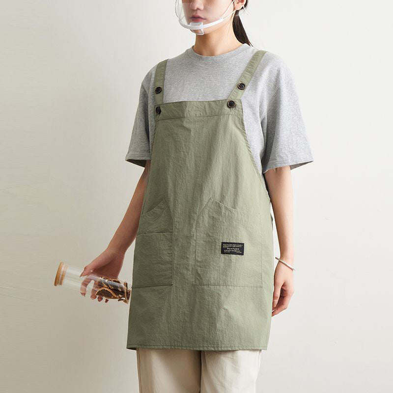 Work Clothes Men And Women Pet Cafe Simple Apron