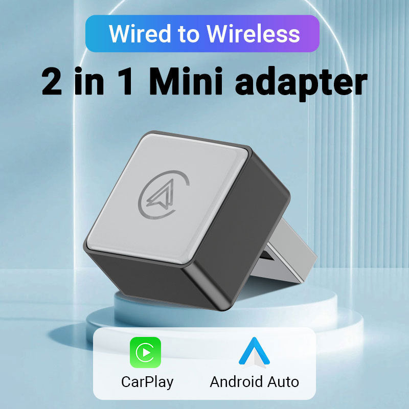 CarPlay Module 2-in-1 Smart Portable In-Car Connectivity Box