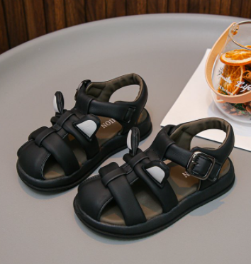 2026 New Summer Korean Style Closed Toe Girls Sandals Fashion Casual Student Shoes Wholesale