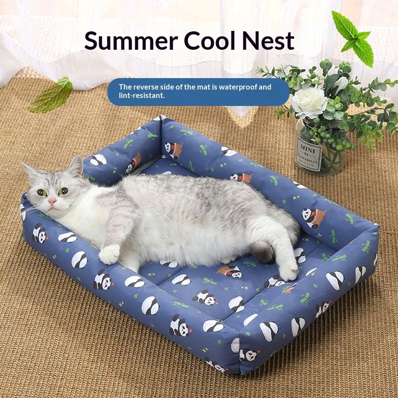 Summer Pet Ice Pad Cooling Mat All-season Dog Bed Cushion