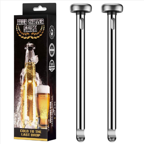 Stainless Steel Beer Cooling Rods Ice Wine Rod Beer Refrigeration Rod Single Quick-freezing Rod