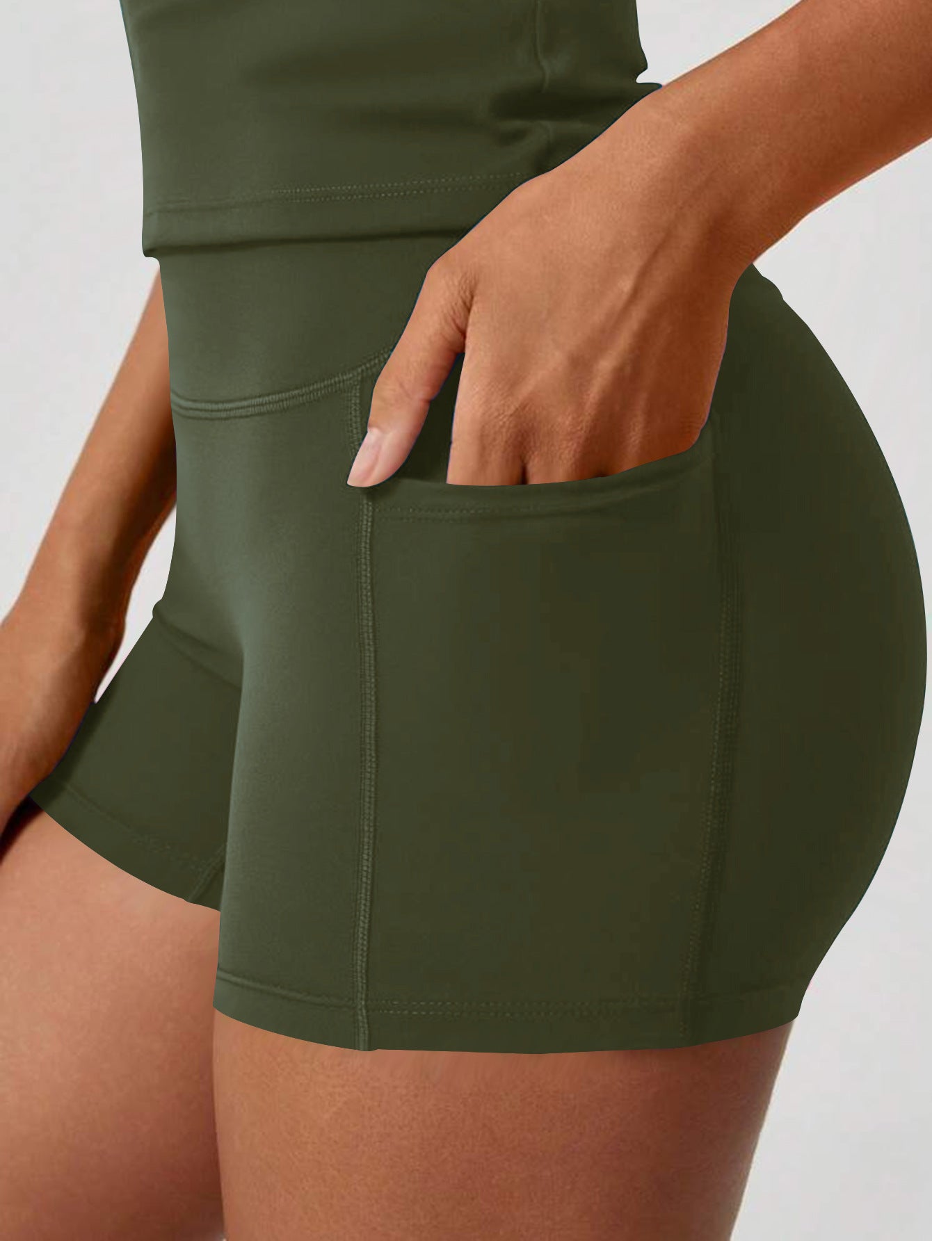 Womens Tight-Fit High-Elastic Yoga Set Outdoor Running Fitness Two-Piece Separates