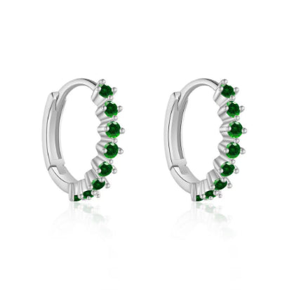 Best Seller In Europe And America Circle Diamond Earrings Zircon