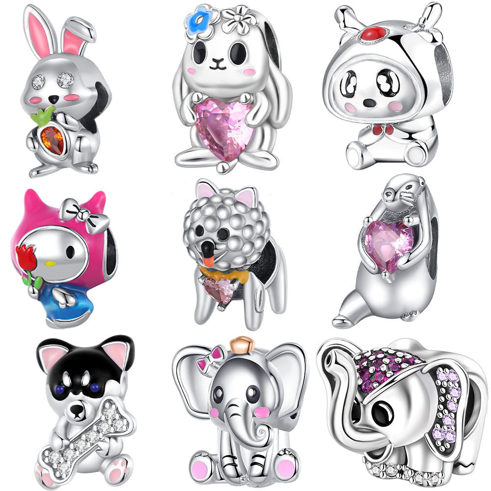 Silver-plated Beaded Jewelry Accessories For Women