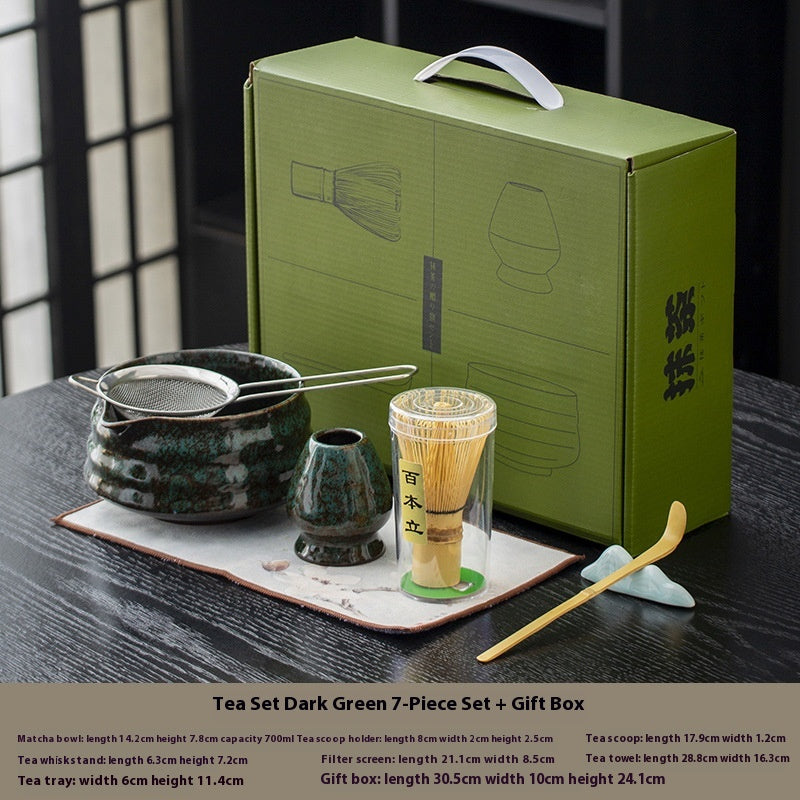 Japanese Style Matcha Bowl Song Tools Ceramic Set