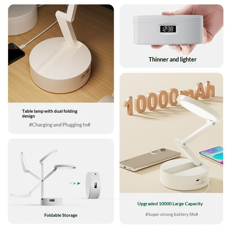 Power Bank Desk Lamp Ultra-long Battery Life For School