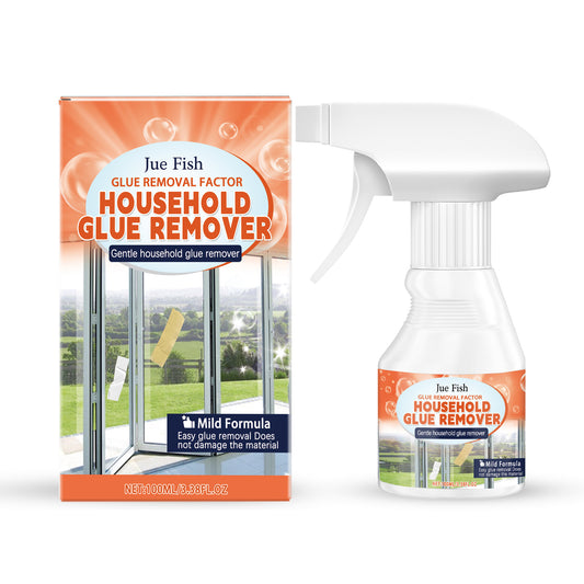 Cross-Border Jue-Fish Household Glue Remover Multi-Functional Household Cleaning Agent For Kitchen, Toilet, Doors And Windows Glue Remover
