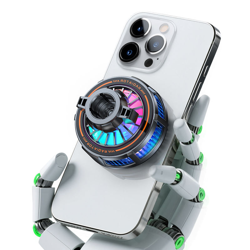 Wireless Charging Magnetic Cooling Fan For Phones
