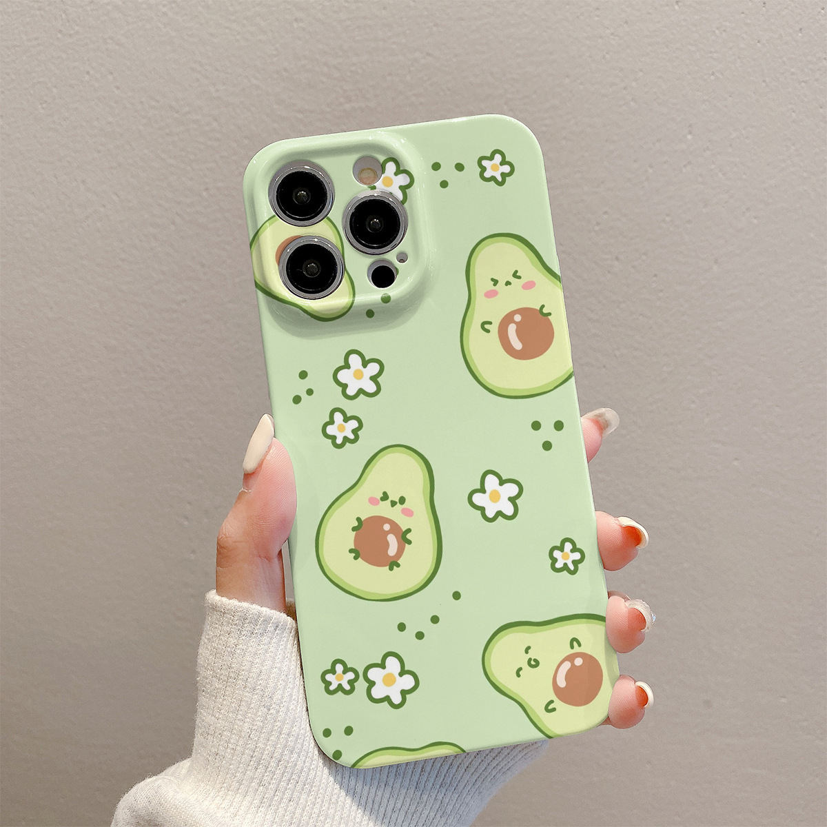 Avocado Film Shell Phone Case Mobile Phone Protective Cover