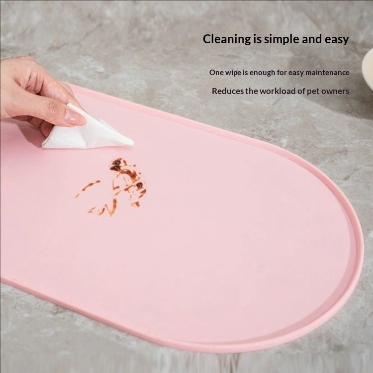 Waterproof And Non-slip Silicone Pet Placemat