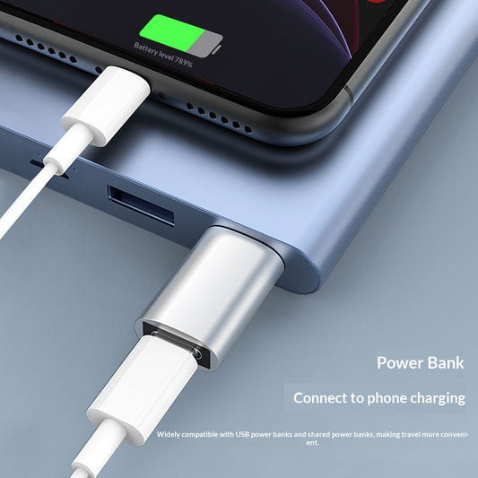 Data Transfer Supported Fast-charging Car USB Drive Converter