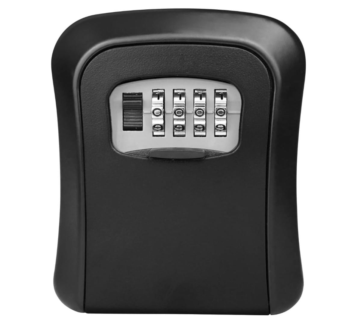 Wall Mounted Key Safe, 4 Combination Key Safe Outdoor Security Key Lock Box UK
