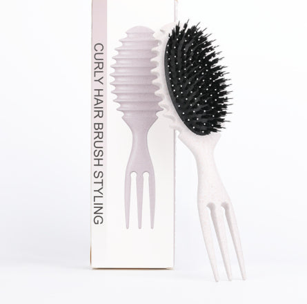 Three-fork Curly Hair Massage Wave Air Cushion Comb
