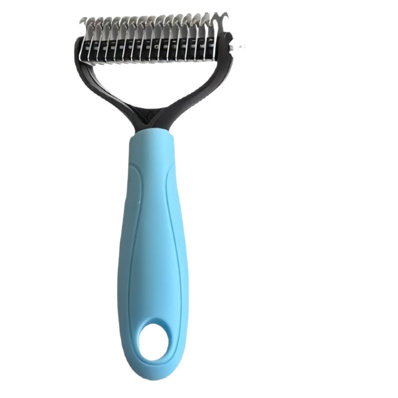 Pet Comb Double-sided Detangling Comb For Grooming And Cleaning Cats