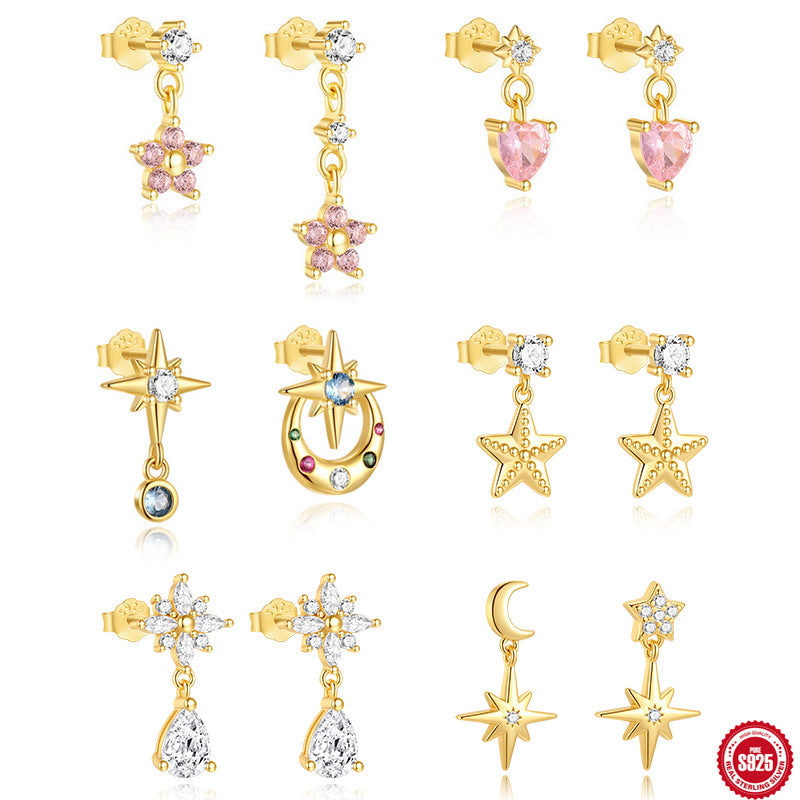 Lady Temperament All-match Fashion Best-seller Ear Studs