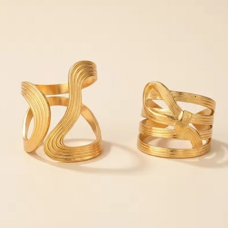 Stainless Steel Ring For Womencolorfast Subtly Luxurious And Exudes A Premium Vibe
