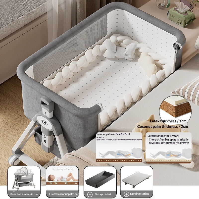 Multifunctional Portable And Mobile Baby Cradle Bed For Infants