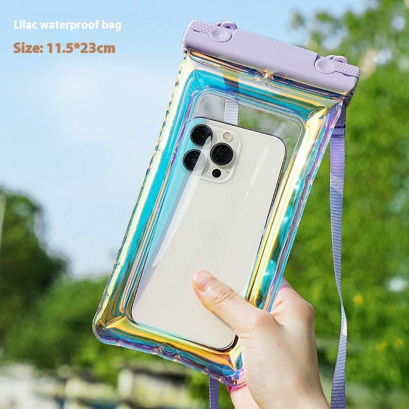 Mobile Phone Waterproof Bag Laser TPU Outdoor Diving