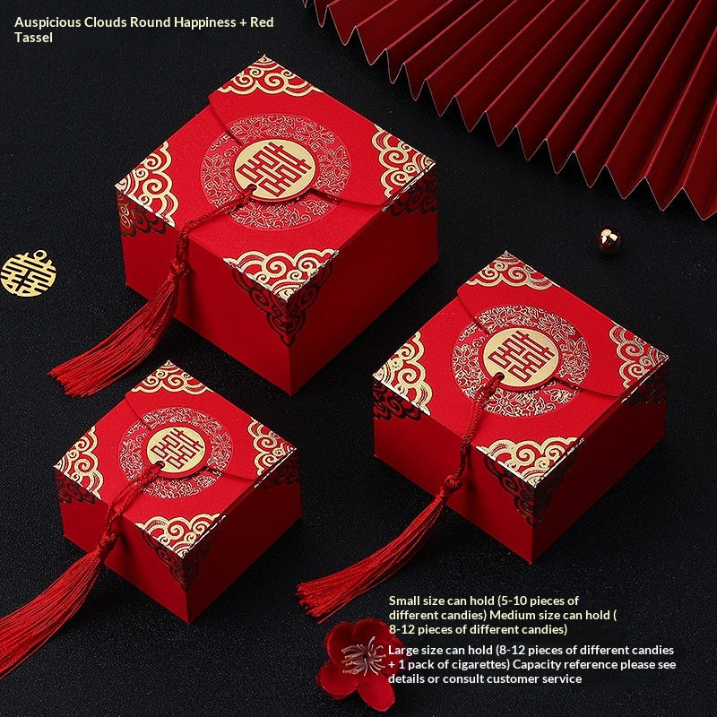 Dedicated Wedding Candy Wedding Gift Packaging Box