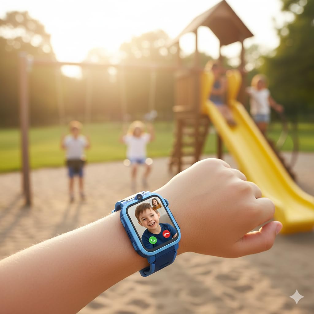 4G Kids Smart Watch With GPS Tracker Video Call Touch Screen Camera Waterproof Educational Smartwatch For Boys And Girls