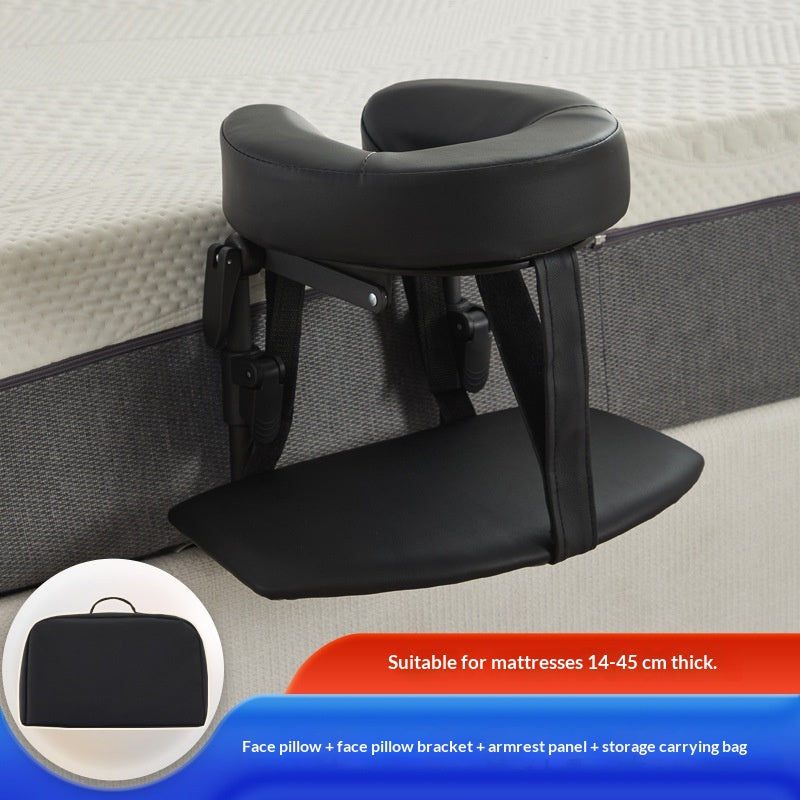Portable Beauty Bed For Moxibustion Therapy And Post-Op Eye Recovery Pillow