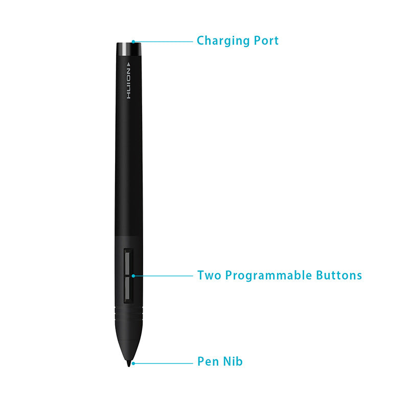 Rechargeable Pen Wireless Active Grip Drawing Tablet
