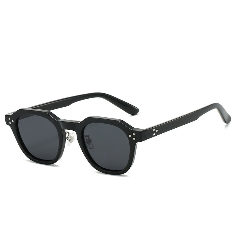 Niche Polygonal Sunglasses With A Premium Sun-blocking Design
