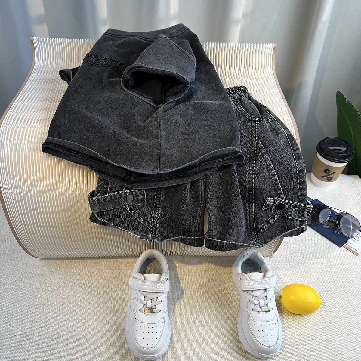 Boys' Korean-style Handsome Short-sleeve Summer Outfit